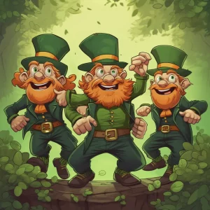 3 Lucky Leprechauns