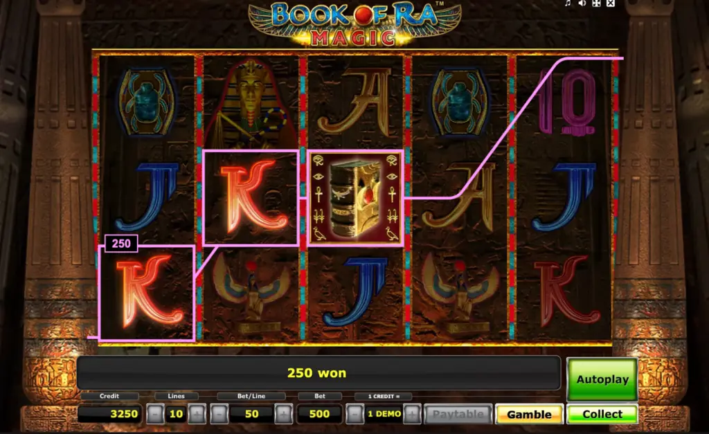Book of Ra Gameplay