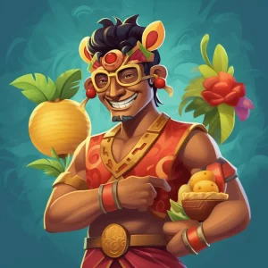 Fruits and Jokers: 100 lines