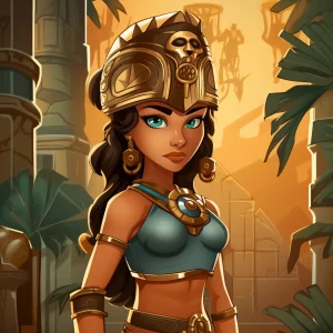 Lara Jones is Cleopatra
