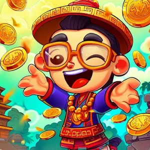 Maya with coins