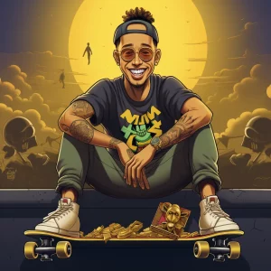 Nyjah Huston Skate for Gold