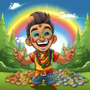 Rainbow Riches Drops of Gold