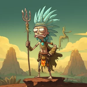 Rick and Morty Wubba Lubba Dub Dub