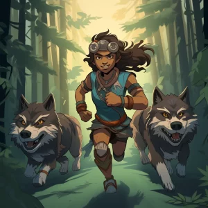 Run with the Wolves Quad Shot