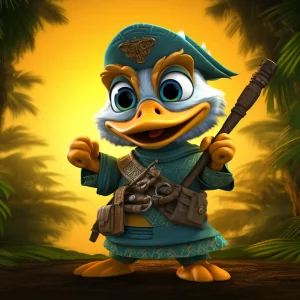 Scruffy Duck