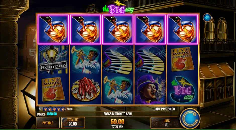 The Big Easy Gameplay