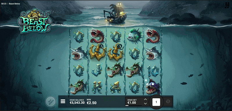 Beast Below Slot Anchor Wilds Feature