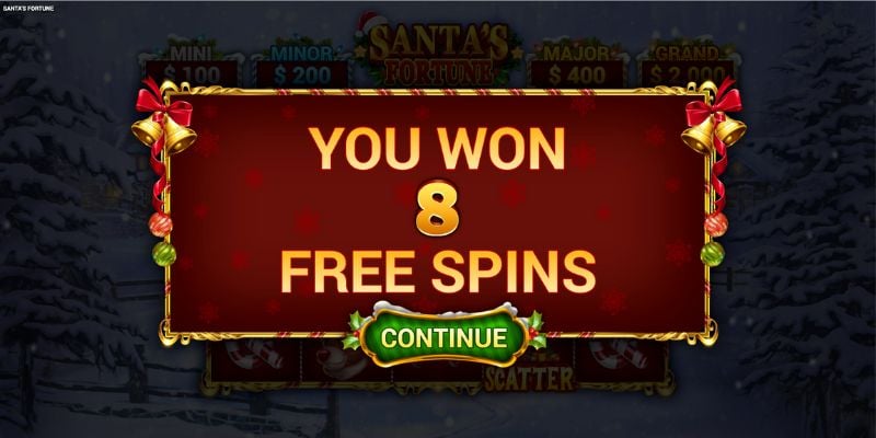 Santa's Fortune Slot Free Spins