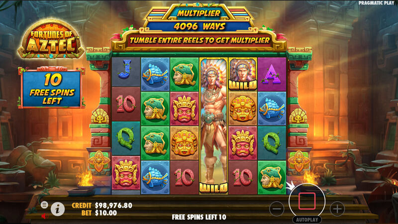Fortunes of the Aztec Free Spins