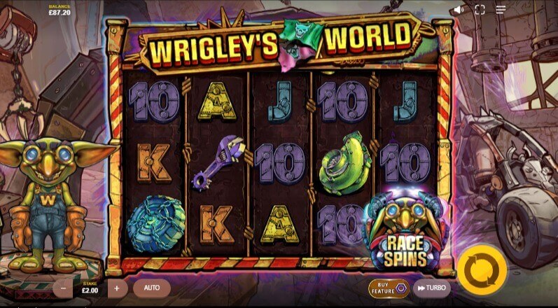 Wrigley’s World Slot Grid Layout and Symbols