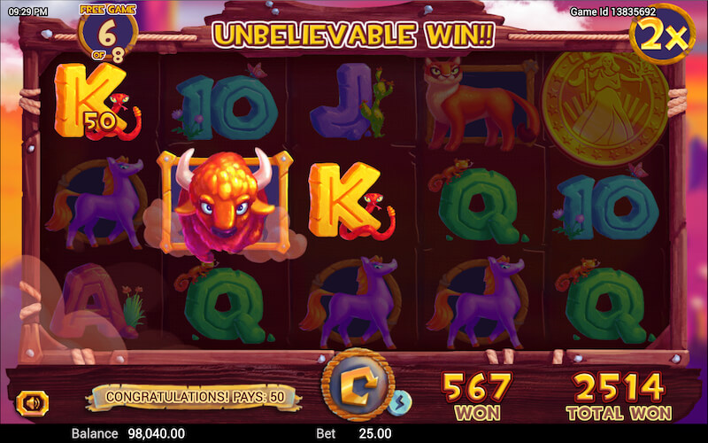 Golden Buffalo Free Games Image