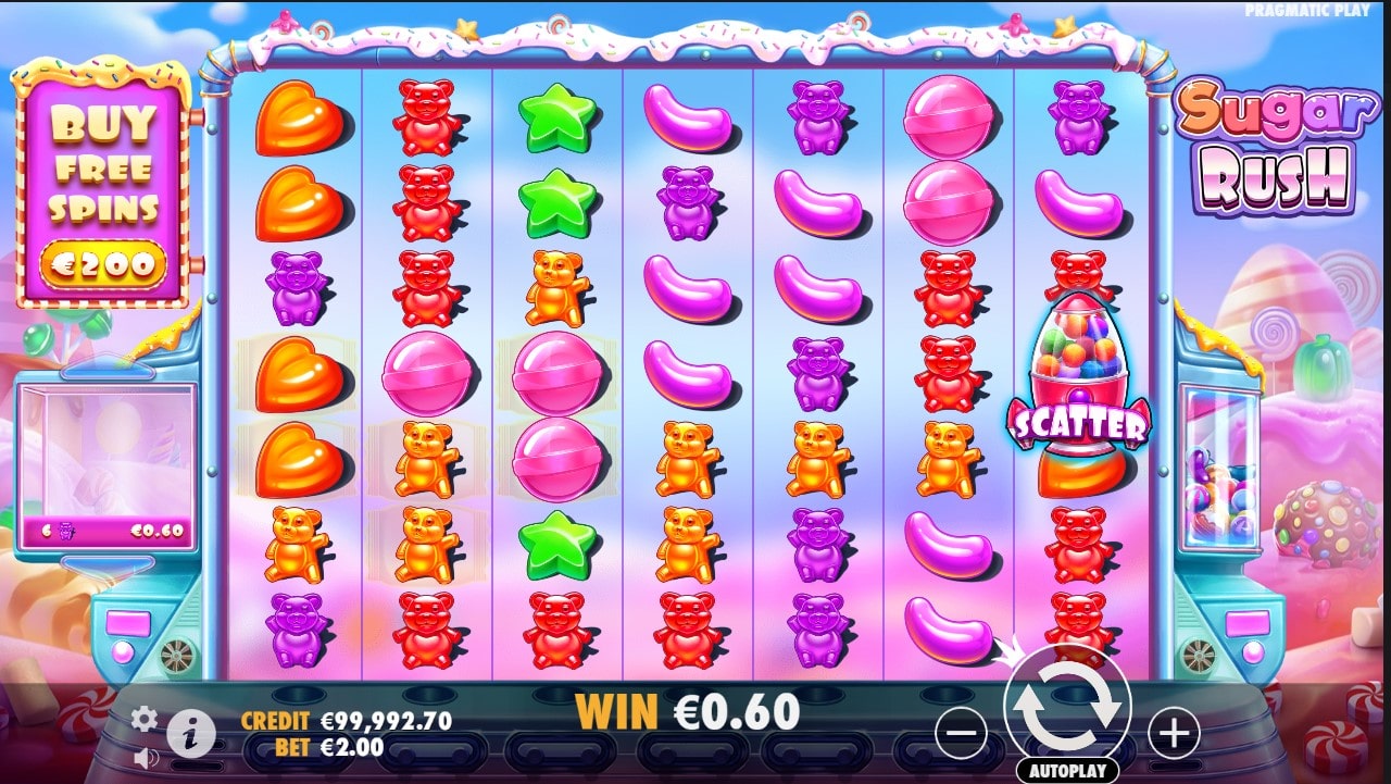Sugar Rush scatter symbol