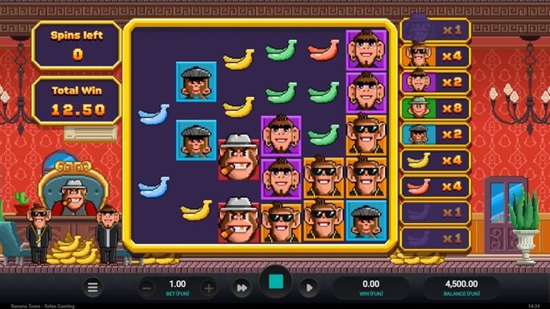 Banana Town Free Spins Feature