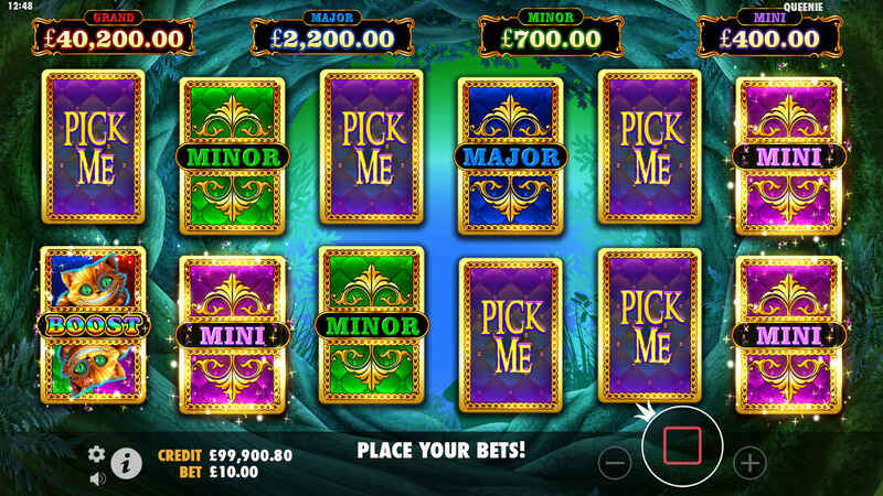 queenie jackpot feauture